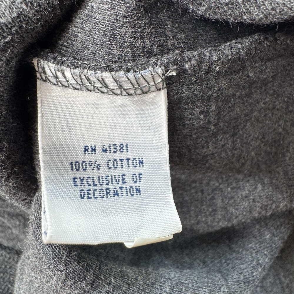 Polo Ralph Lauren Sweater Mens 2XLT Gray Pullover 1/4 Zip Cotton Mock Neck‎ Prep - Picture 4 of 10